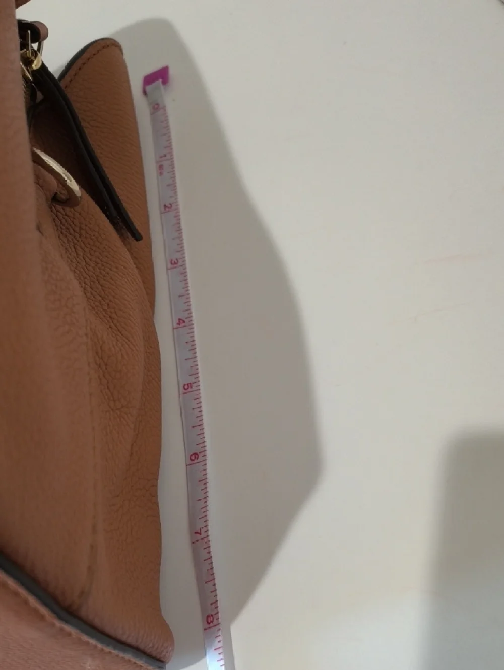 kate spade Cognac Pebbled Leather Tote with Zip Wallet - Picture 13 of 16